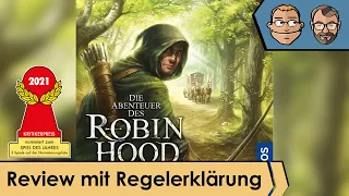 Hunter & Friends - Review und Regelerklärung - Die Abenteuer des Robin Hood