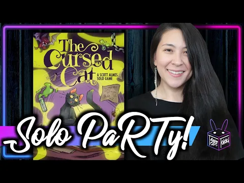 The Cursed Cat ‍ | Solo Board Game PaRTy!!!