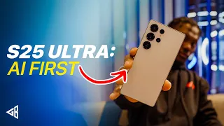 Samsung Galaxy S25 Ultra Hands On: Galaxy AI is The Future!