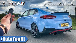 Hyundai i30N Fastback REVIEW POV on AUTOBAHN (No Speed Limit) & ROAD by AutoTopNL
