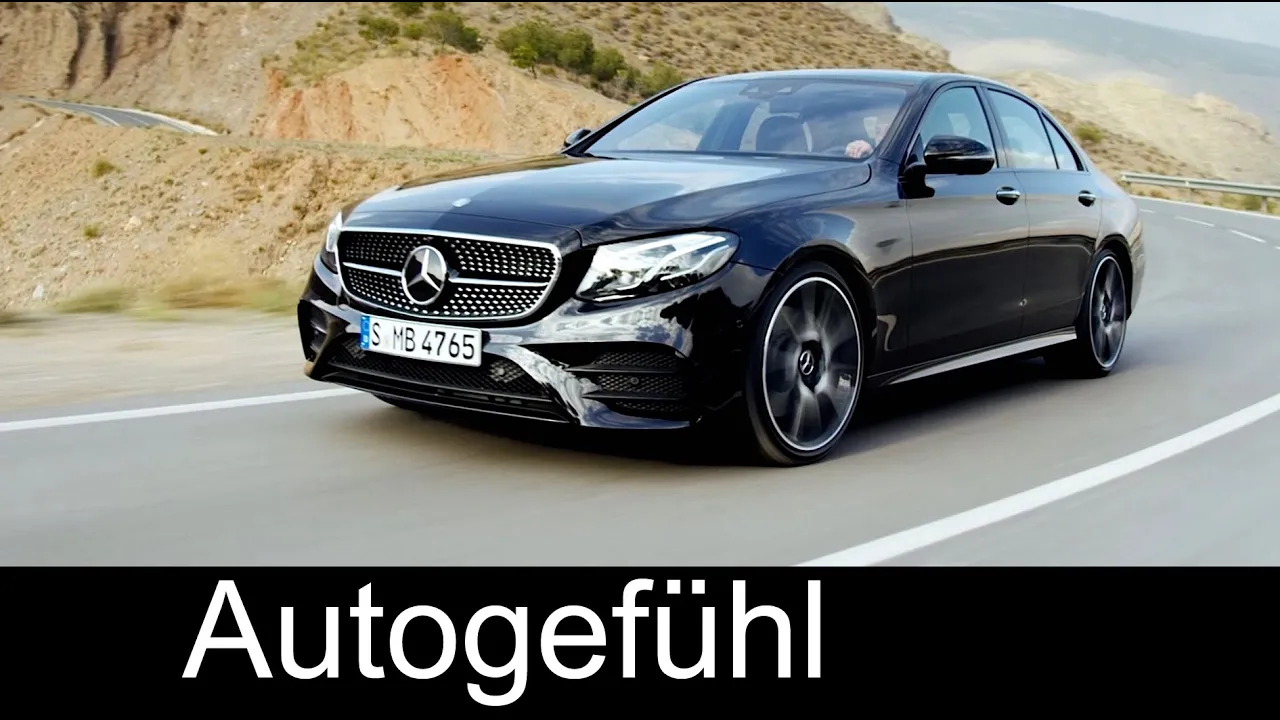 Mercedes-AMG E 43 4MATIC Preview Sound/Exterior/Interior all-new sports sedan 2017