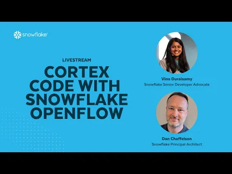 Snowflake Openflow & Cortex Code: AI-Driven Data Integration