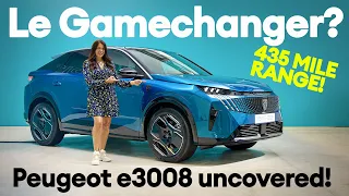 FIRST LOOK: Peugeot's All-Electric 435 MILE RANGE E-3008: Do the numbers stack up? | Electrifying