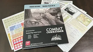Combat Commander: Battle Pack #8 – Minor Nations (GMT) - Unbag & My First Look