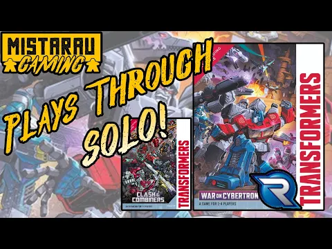 Solo Playthrough | How to Play | War on Cybertron w/ Clash of the Combiners | Mista Rau Gaming
