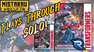 Solo Playthrough | How to Play | War on Cybertron w/ Clash of the Combiners | Mista Rau Gaming