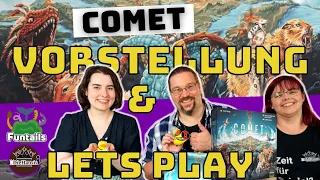 COMET Spielvorstellung & Brettspiel Lets Play - SPIEL23 Neuheit von Funtails