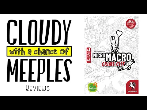 MicroMacro: Crime City Review - Cloudy with a Chance of Meeples