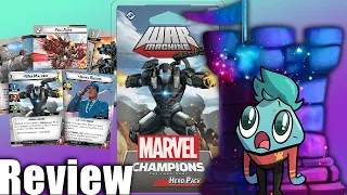 Marvel Champions: The Card Game – War Machine Hero Pack Review with Roy Cannaday