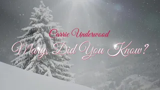 Carrie Underwood - Mary, Did You Know? (Behind The Song)