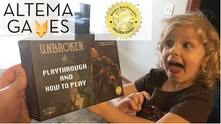 Boardgame Brody - Unbroken - Playthrough - How to Play - Overview