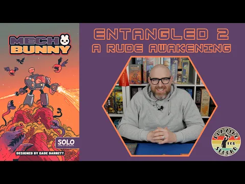 2 Bad 2 Bunny! | Mech Bunny Board Game Playthrough: Entangled 2 Scenario