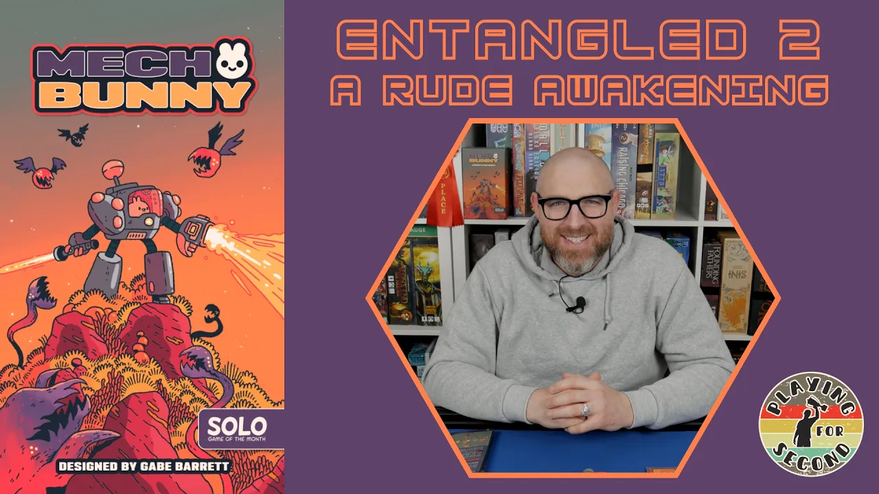 2 Bad 2 Bunny! | Mech Bunny Board Game Playthrough: Entangled 2 Scenario