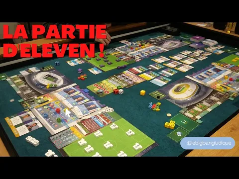 La partie d' Eleven - football manager en #jds :) - partie à 3 joueurs ! #jdp #j2s #jeudesociete