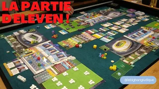 La partie d' Eleven - football manager en #jds :) - partie à 3 joueurs ! #jdp #j2s #jeudesociete