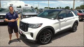 The 2025 Ford Explorer ST is the MOST affordable twin-turbo AWD performance SUV!