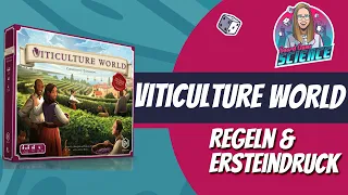 VITICULTURE WORLD - Regeln⭐️ Anleitung ⭐️ Ersteindruck ⭐️ Brettspiel