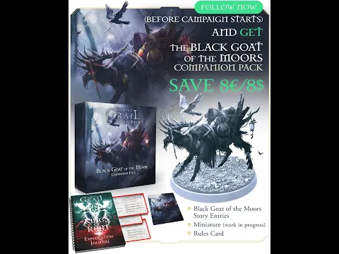 Tainted Grail Kings of Ruin Update 3 & 4 with FREE gift The Black Goat of the Moors