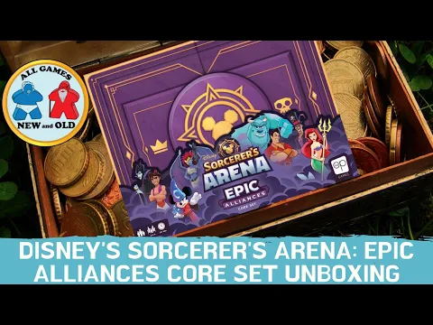 Disney's Sorcerer's Arena: Epic Alliances Core Set Unboxing'