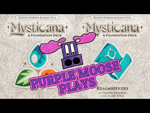 Purple Moose Plays...Mysticana: Realmseekers (solo) - review copy