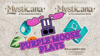 Purple Moose Plays...Mysticana: Realmseekers (solo) - review copy