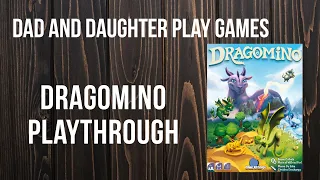 Dad and Daughter Play Games - Dragomino Playthrough