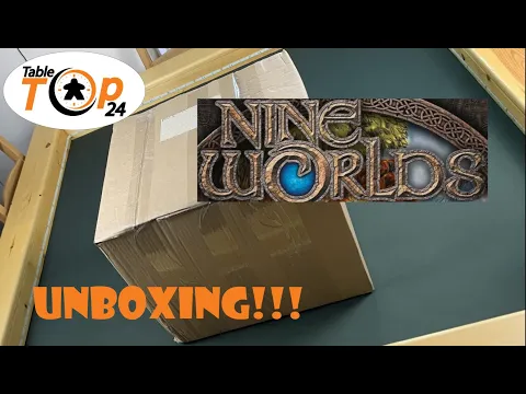 Nine Worlds Unboxing - Tabletop24