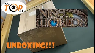 Nine Worlds Unboxing - Tabletop24