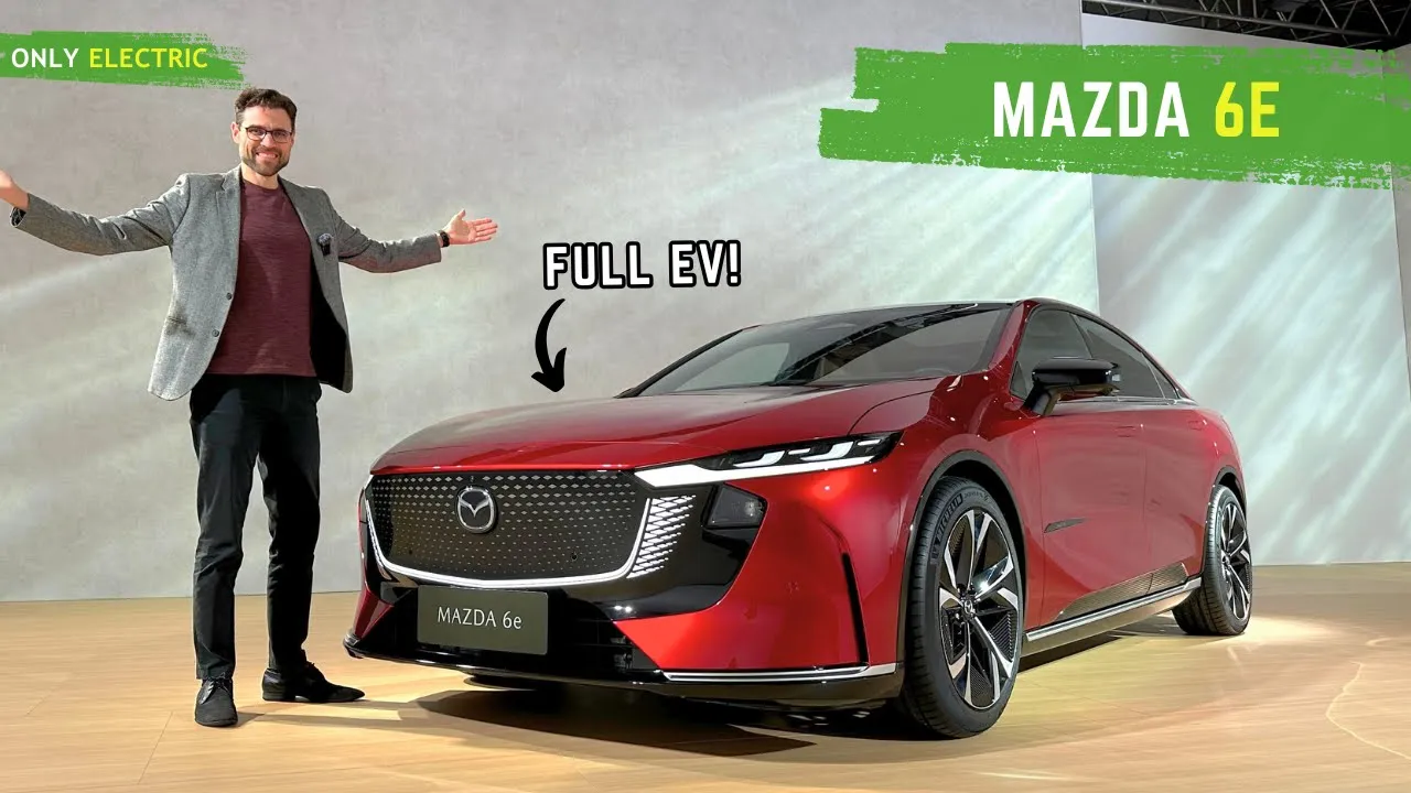 Mazda 6e - Full Electric might be the Answer for Mazda !