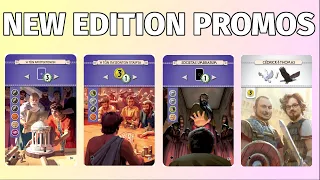 7 Wonders - New Edition Promo Cards - Promos Review