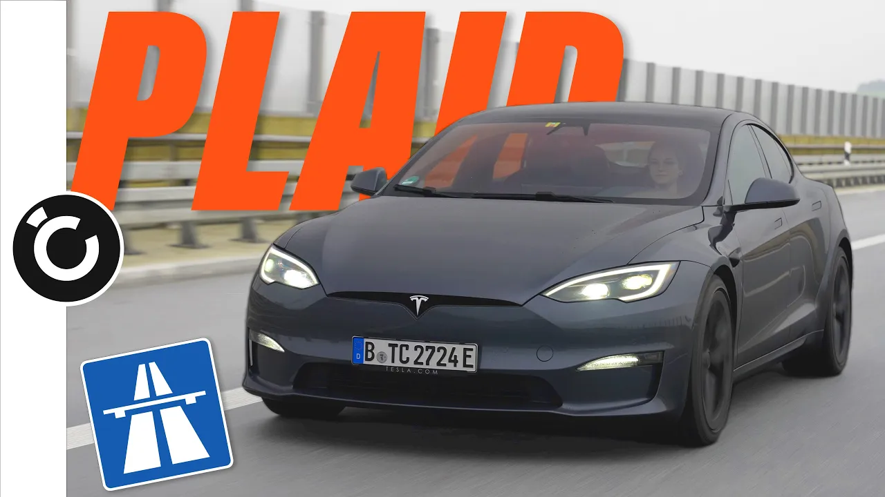 Tesla Model S PLAID in Deutschland! Wie fahren sich 1020PS auf der Autobahn?