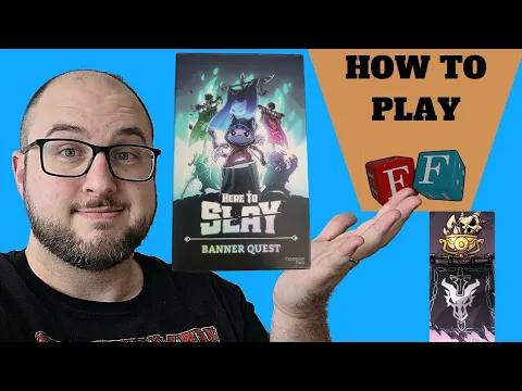 Here to Slay | Banner Quest Expansion | How to Play | Card Game | @Teeturtle