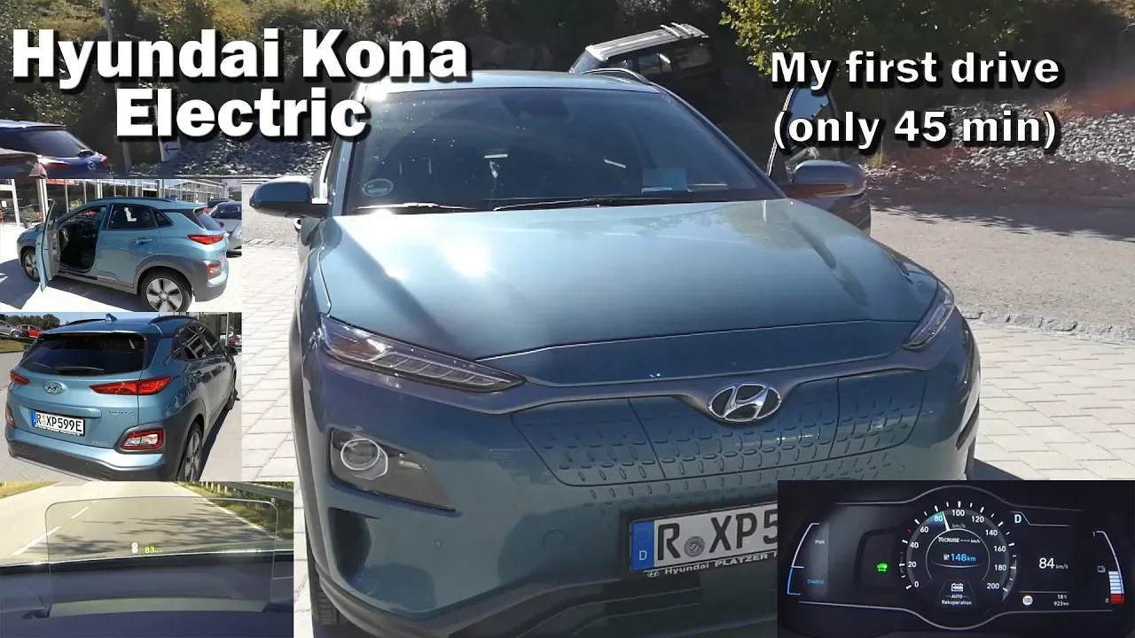 Hyundai Kona Electric Premium 64KWh - I drove it for 45 minutes - Awesome!
