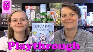 Dragon Keepers, Playthrough & First Impression (In English, board game, family game, cooperative)