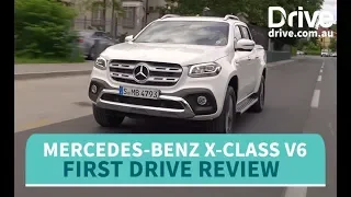 Mercedes-Benz X-Class 350d First Drive Review | Drive.com.au