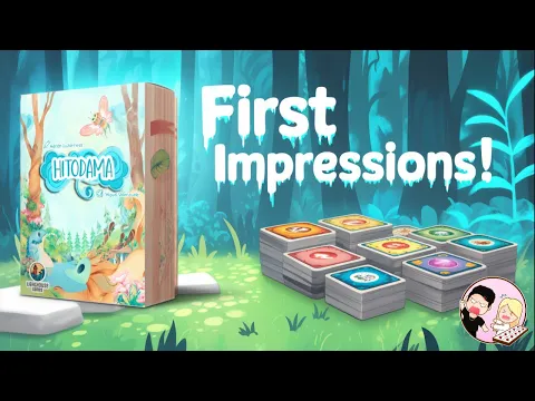 Jake Reacts | Unboxing Hitodama Kickstarter Edition: A Beautiful Worker Placement Game!