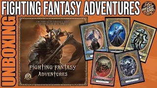 UNBOXING Fighting Fantasy Adventures: Classic Gamebooks Reimagined!