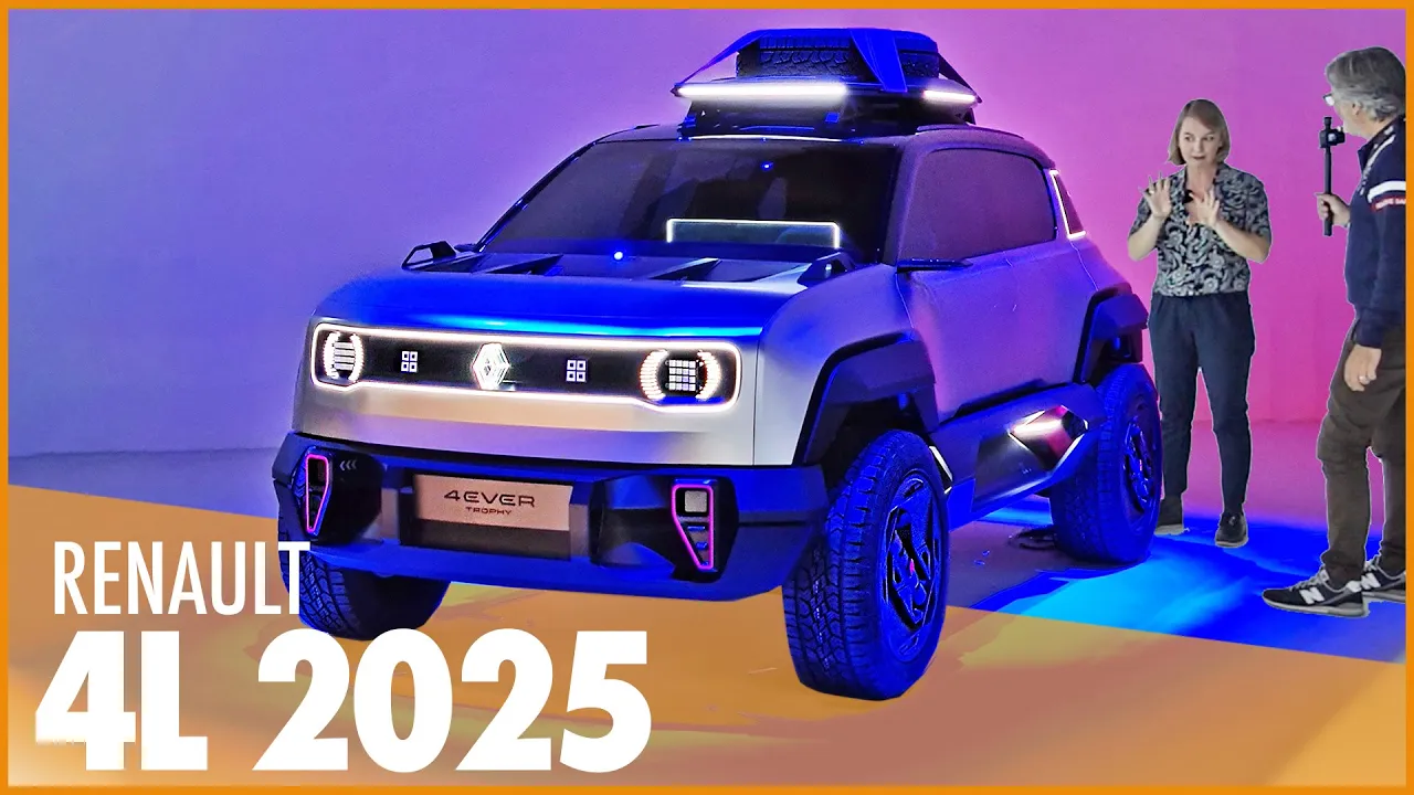 Concept 4EVER Trophy 🇫🇷 C'est la future RENAULT 4L... Qui sera un Captur (On vous explique)