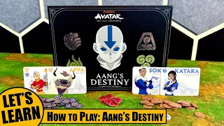 How to Play AVATAR the LAST AIRBENDER: AANG's DESTINY Deck Building Game | The OP