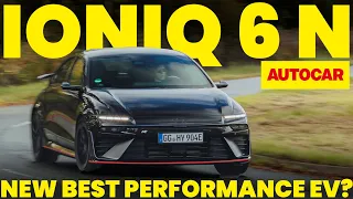Review: 641bhp Hyundai Ioniq 6 N | The best new electric driver's car?  | Autocar