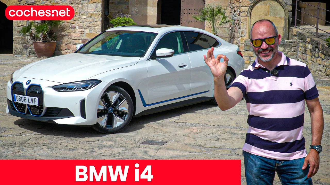 BMW i4 eDrive40 | Prueba / Test / Review en español | coches.net