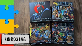 #Unboxing - Batman: The Animated Series (IDW 2021) | Kickstarter | Shadow of the Bat | Arkham Asylum