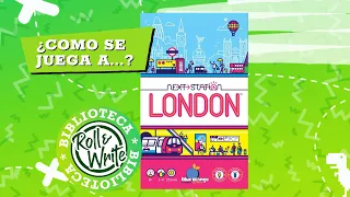 Como se Juega a Proxima Estación Londres en castellano (Juego de Mesa Flip & Write )
