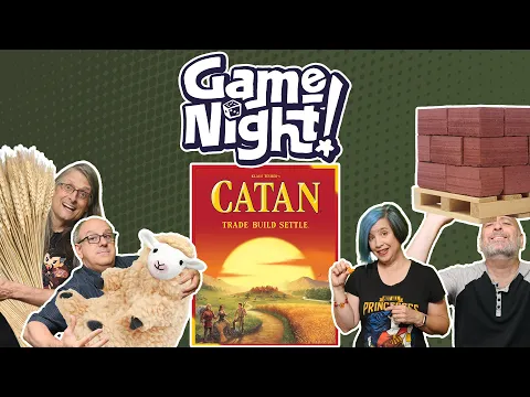 Catan - GameNight! Se10 Ep6 - How to Play and Playthrough