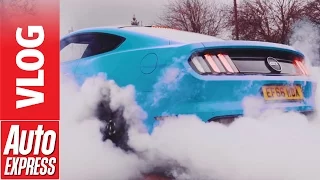 Old meets new: new Ford Mustang & '69 Mach 1 with Gareth Ainsworth and Wycombe Wanderers FC
