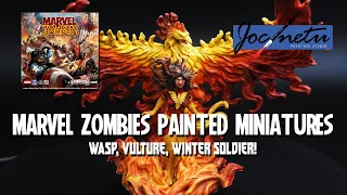 Marvel Zombies Painted Miniatures Part 6 | Dark Phoenix, Wasp, Winter Soldier & More!