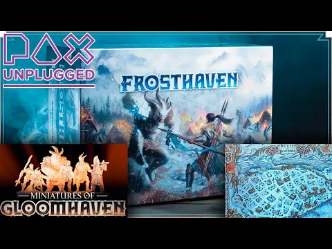 Frosthaven Update - Miniatures + More @ PAX Unplugged '21