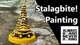 Painting Stalagbites Oldhammer Style for the Stalagbite! Board Game by Midlam Miniatures | Sponsored