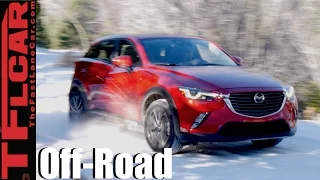 2016 Mazda CX-3 AWD Snowy Rocky Mountain Off-Road Review