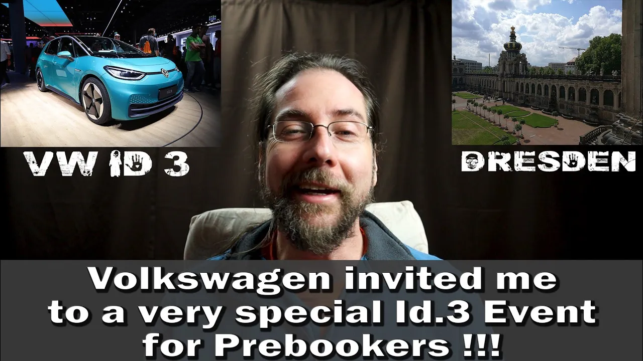 VW invited me to a special Id.3 Event for Prebookers